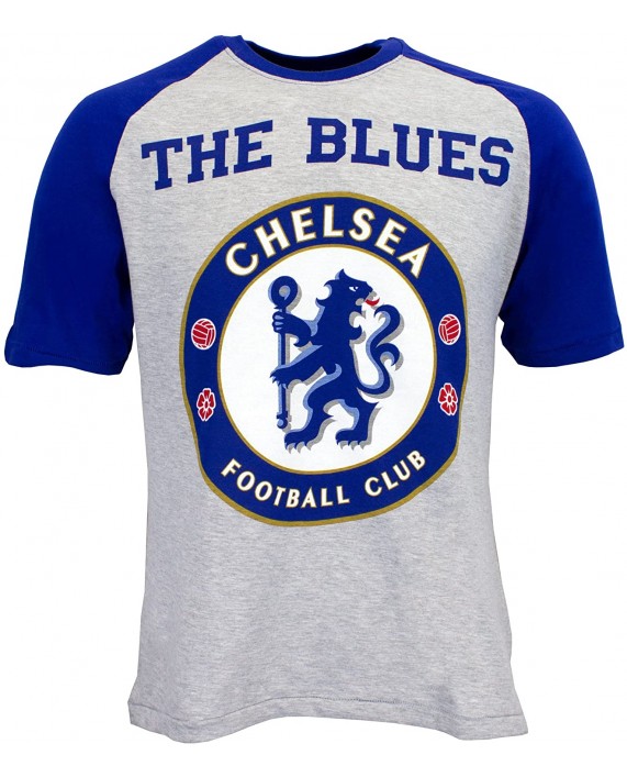 Chelsea Football Club Mens Pajamas Blue Size XX-Large at Men’s Clothing store