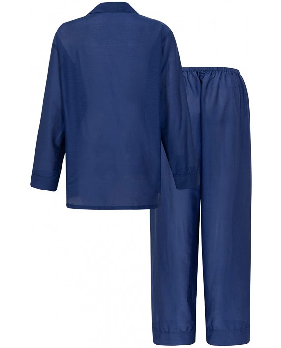 COLD POSH Men's Long Sleeve Pajamas Set 2PC Soft Sleepwear at Men’s Clothing store
