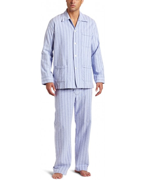 Derek Rose Men's Arran Flannel Pajama Set at Men’s Clothing store