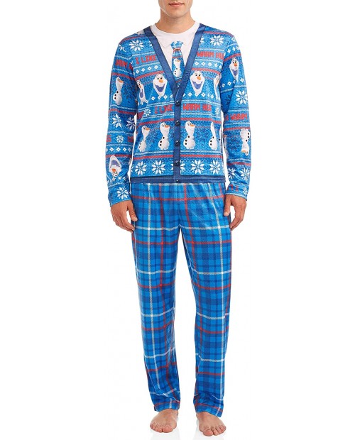 Disney Frozen Olaf Men's 2 Piece Pajamas Set at  Men’s Clothing store