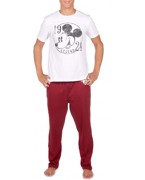 Disney Mens' Mickey Mouse Pajamas at  Men’s Clothing store