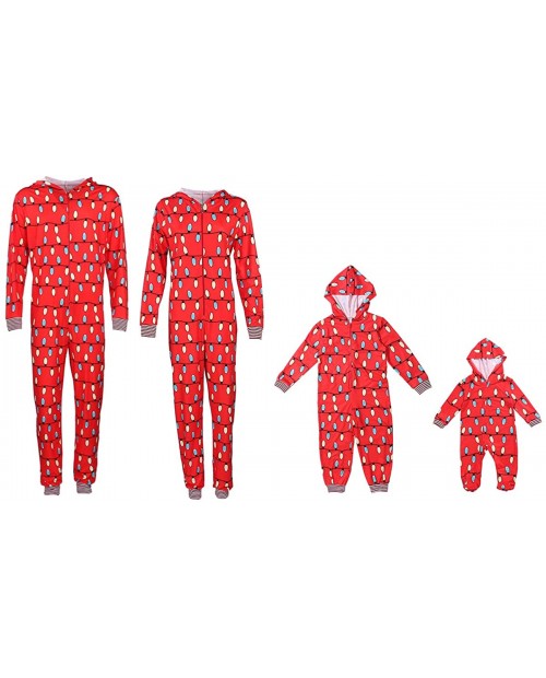 Family Pajamas Matching Set Matching Adult Onesies Christmas PJs for Family at  Men’s Clothing store