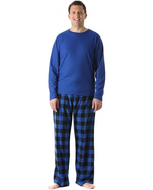 #followme Polar Fleece Pajama Pants Set for Men Sleepwear PJs at  Men’s Clothing store