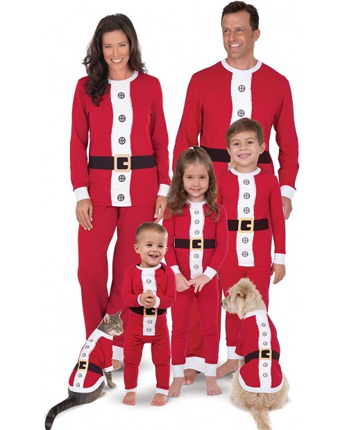 PajamaGram Matching Christmas Pajamas for Family - Family Christmas Pajamas Red