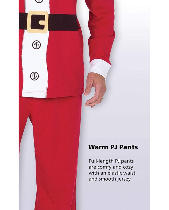 PajamaGram Novelty Mens Christmas Pajamas - Mens Holiday Pajamas Cotton at Men’s Clothing store