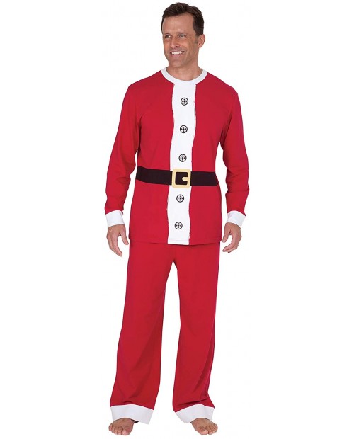 PajamaGram Novelty Mens Christmas Pajamas - Mens Holiday Pajamas Cotton at  Men’s Clothing store
