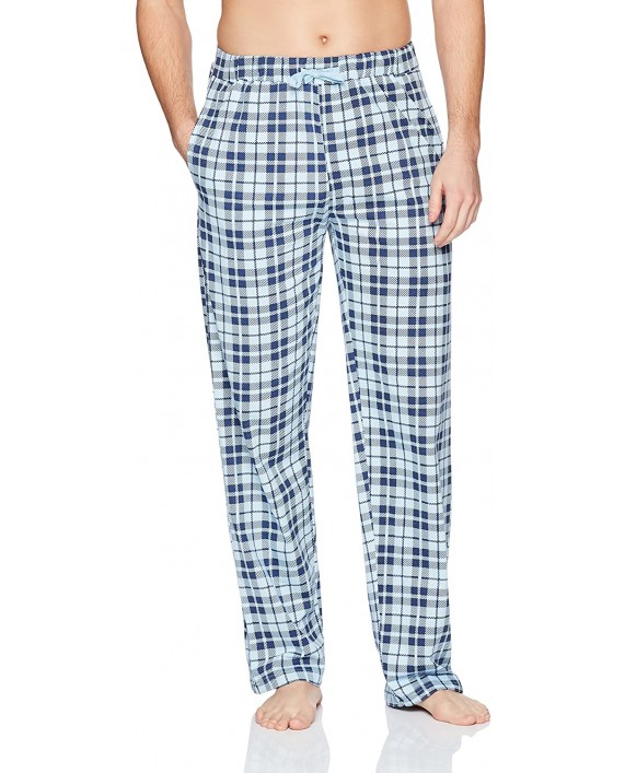The Slumber Project Men's Cuffed Long Sleeve Tee and Pant Pajama Set Slim Fit