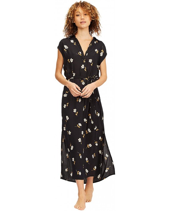 Billabong Women's Lovely Ways Button Front Midi Dress