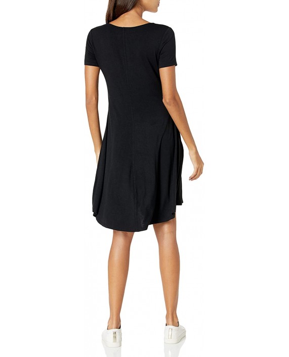 Brand - Daily Ritual Women's Jersey Short-Sleeve V-Neck Dress