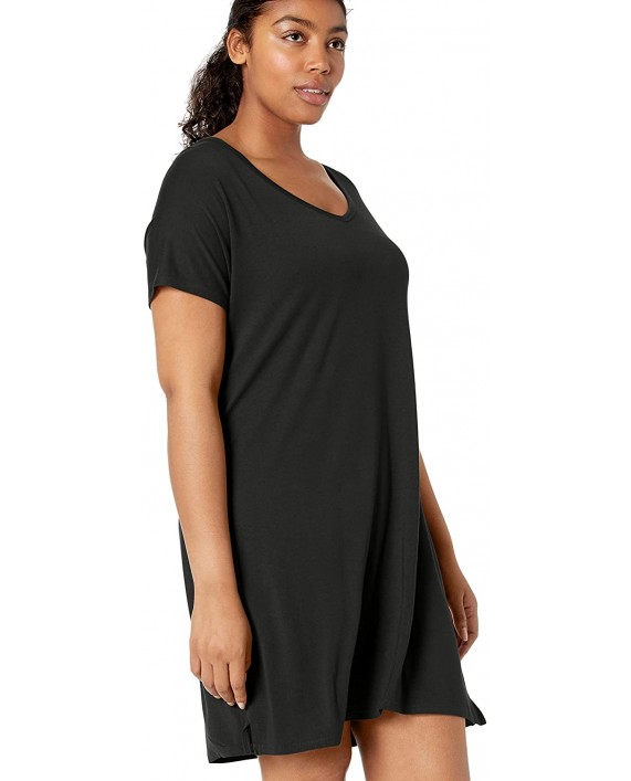 Brand - Daily Ritual Women's Jersey Short-Sleeve V-Neck Dress