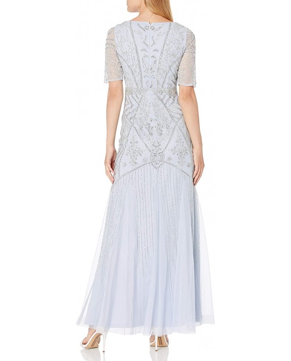 Hailey by Adrianna Papell Women's Beaded Gown