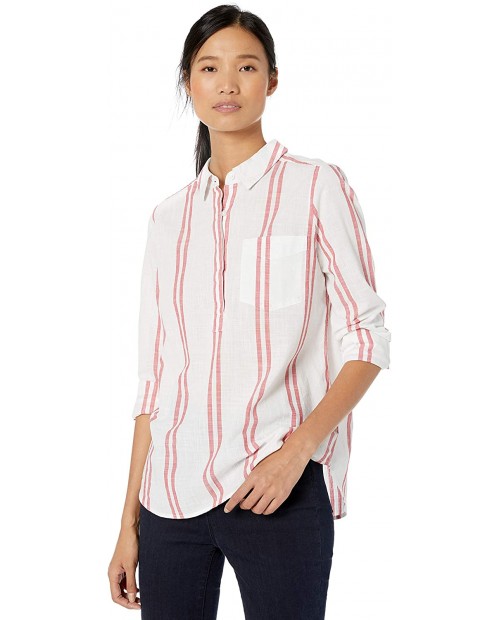 Brand - Goodthreads Women's Washed Cotton Popover Shirt