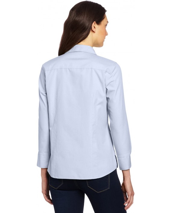 Foxcroft Women's Taylor Essential Non-Iron Blouse at Women’s Clothing store Button Down Shirts