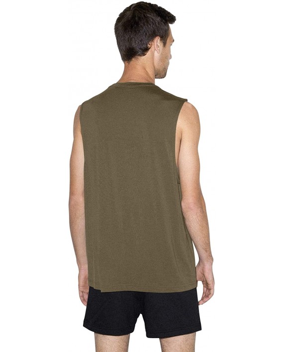 American Apparel Men's Mix Modal Sleeveless Muscle Tank at Men’s Clothing store