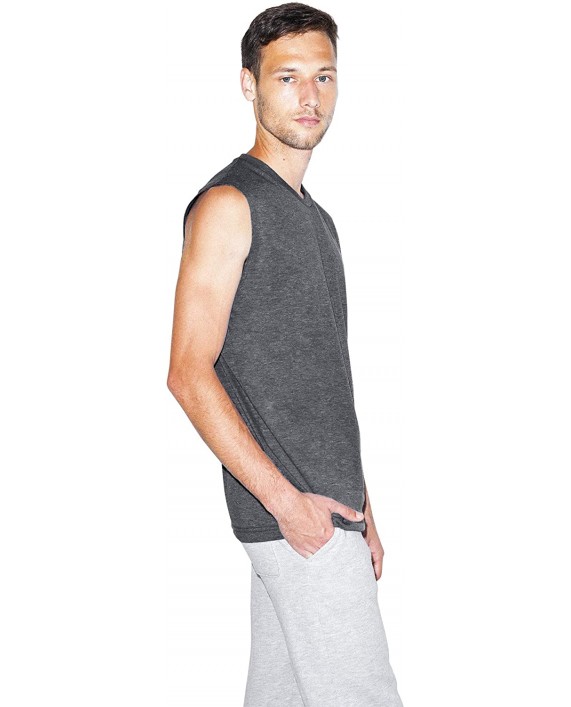 American Apparel Men's Tri-Blend Sleeveless Muscle Tank at Men’s Clothing store