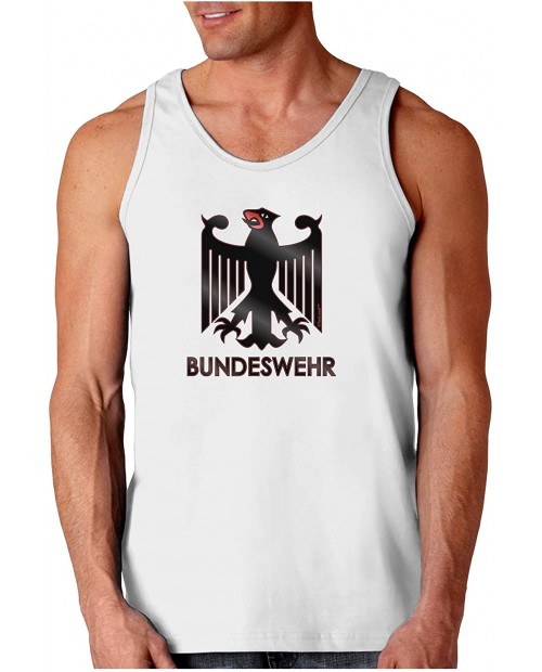 TOOLOUD Bundeswehr Logo with Text Loose Tank Top at  Men’s Clothing store