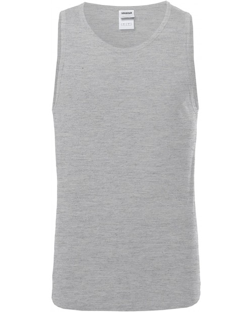 Youstar Basic Solid Tank Top Heather Gray Size S at  Men’s Clothing store