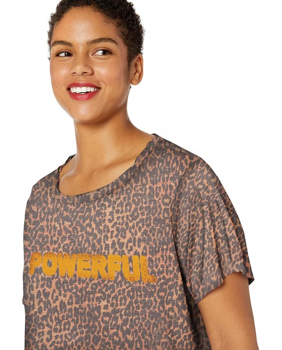 Jessica Simpson Women's Remmi Short Sleeve Oversized Graphic Tee Shirt at Women’s Clothing store