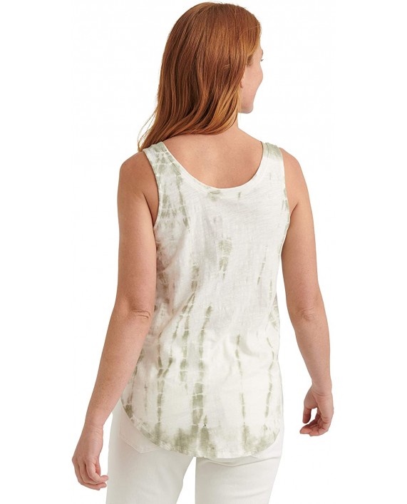 Lucky Brand Women's Sleeveless Scoop Neck Printed Essential Tank Top at Women’s Clothing store