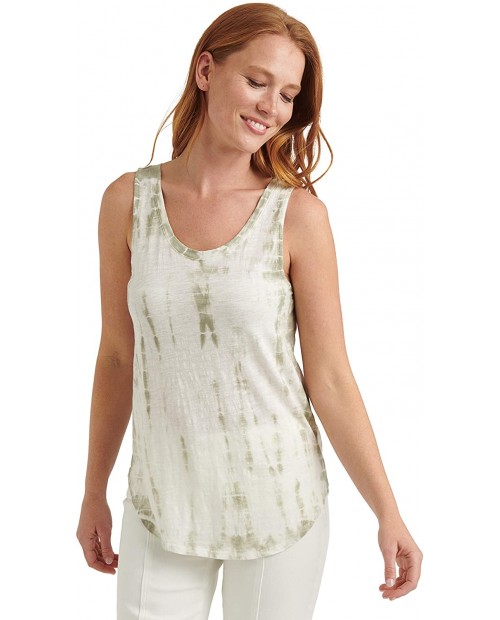Lucky Brand Women's Sleeveless Scoop Neck Printed Essential Tank Top at  Women’s Clothing store