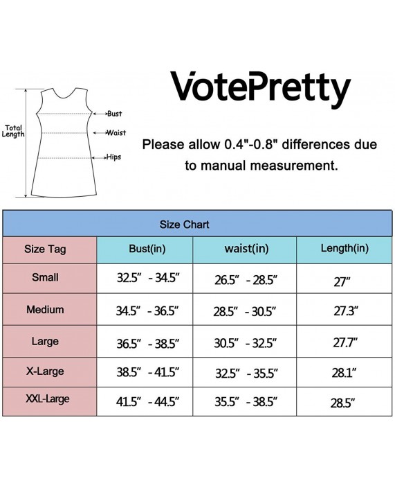VOTEPRETTY Women's Casual Summer Tank Tops Sleeveless Scoop Neck Button Henley Shirts at Women’s Clothing store