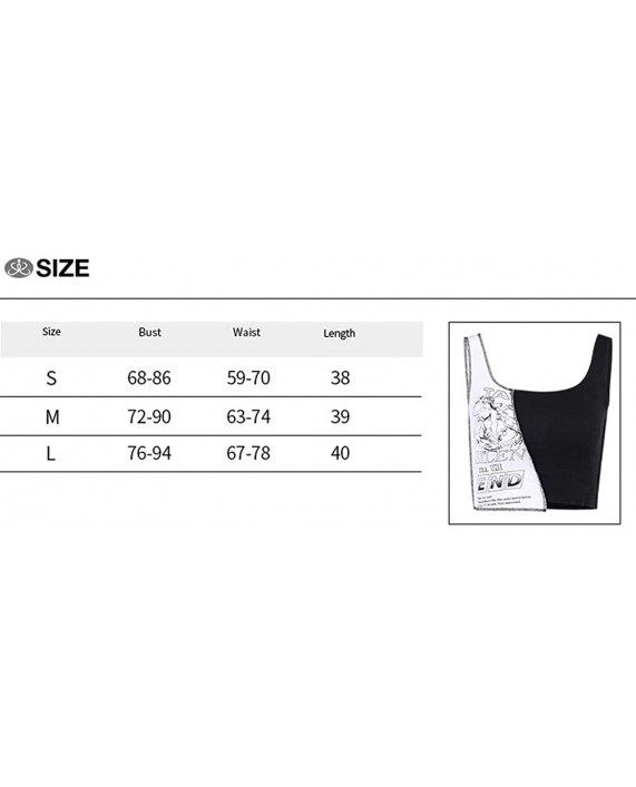 Women’s Color Block Patchwork Crop Top Sleeveless See Through Cami Irregular Hem Tank Vest at Women’s Clothing store