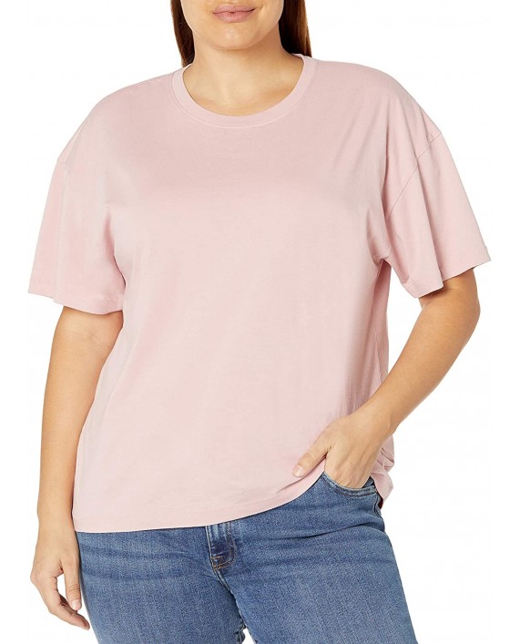 The Drop Women's Lydia Loose Short Sleeve Drop Shoulder Jersey T-Shirt