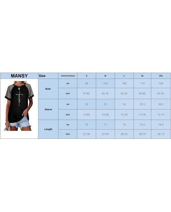 MANSY Women's Letter Print Graphic T Shirt Casual Long Sleeve Crewneck Color Block Side Split Blouse Tunic Tops at Women’s Clothing store