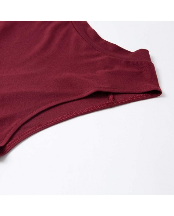 Women's Casual Crewneck Tank Tops Asymmetrical Irregular High Low Hem Sleeveless Summer Blouse Tunic Shirts at Women’s Clothing store