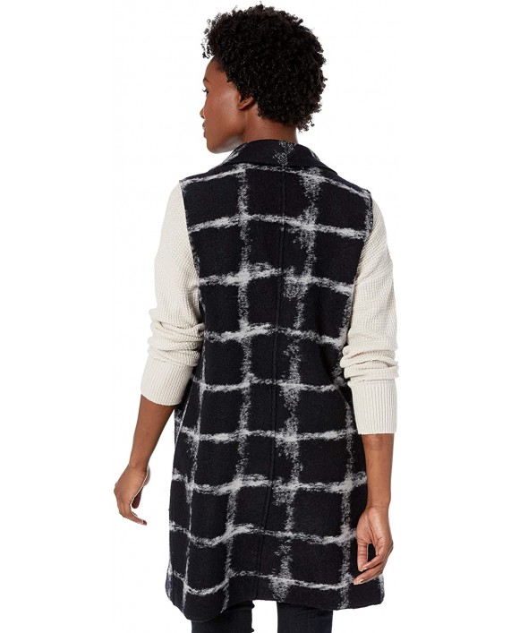 Tribal Women's Shawl Collar Vest with Pockets at Women’s Clothing store
