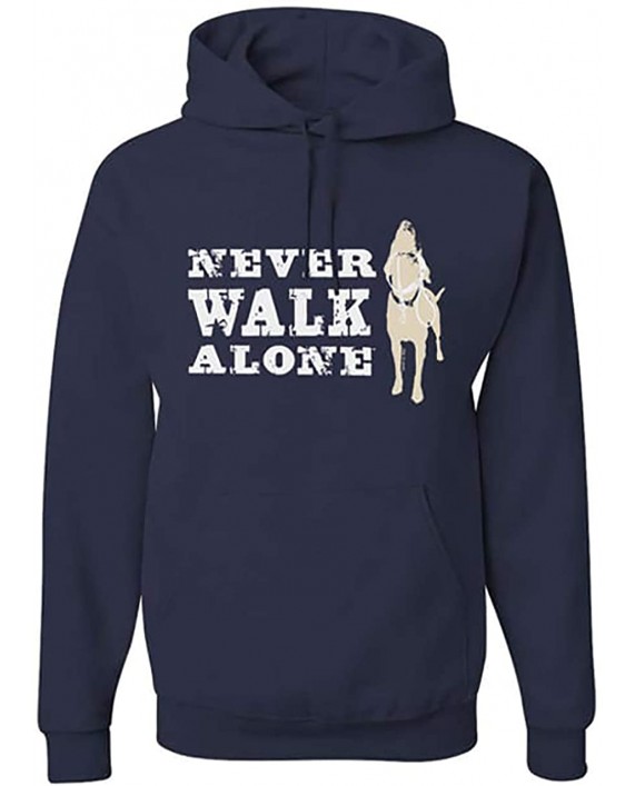 Dog is Good Unisex Never Walk Alone Hoodie - Great Gift for Dog Lovers! at Women’s Clothing store Athletic Hoodies
