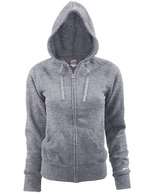 Soffe Women's Rugby Zip Hoodie at  Women’s Clothing store