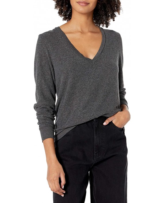 Wildfox Women's Baggy Beach Long Sleeve Pullover Sweatshirt at Women’s Clothing store