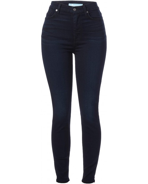 7 For All Mankind Women's High Rise Skinny Fit Ankle Jeans at Women's Jeans store