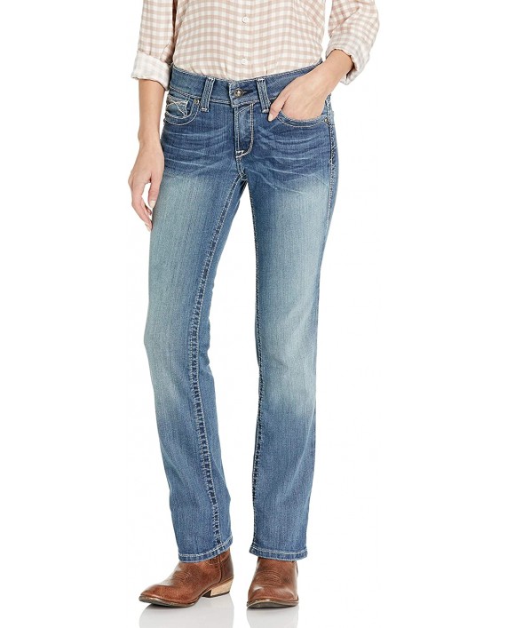 Ariat R.E.AL. Straight Leg Jeans - Women’s Slim Fit Denim at Women’s Clothing store