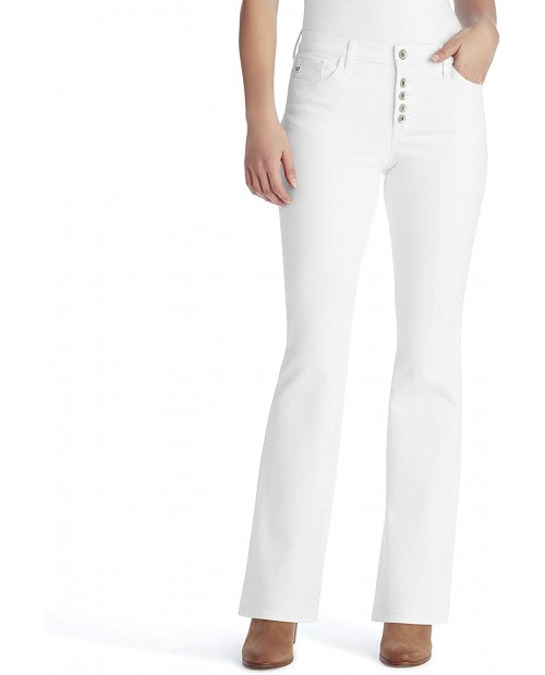 CHAPS Jeans Women's Mid Rise Boot Cut Full Length Jean at Women's Jeans store