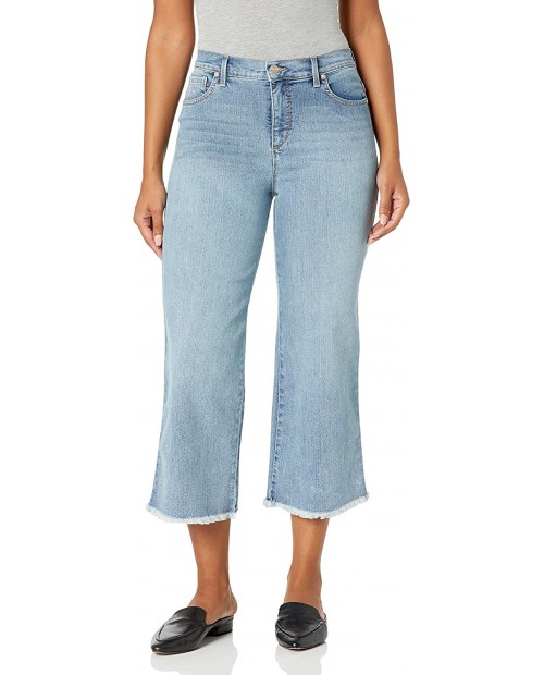 Gloria Vanderbilt Women's Amanda Wide Leg Crop Length Jean at Women's Jeans store