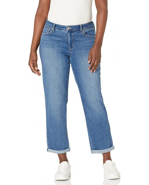 Gloria Vanderbilt Women's Generation Roll Cuff Boyfriend Jean at  Women's Jeans store