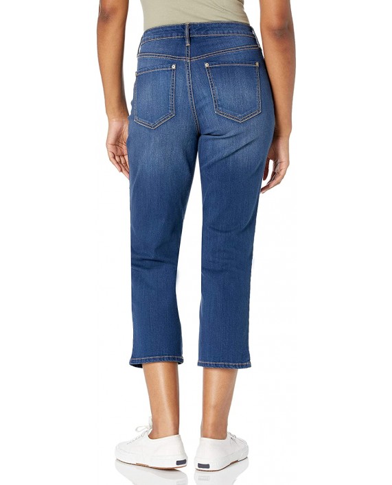 Gloria Vanderbilt Women's Mid Rise Straight Leg Crop Length Jean at Women's Jeans store