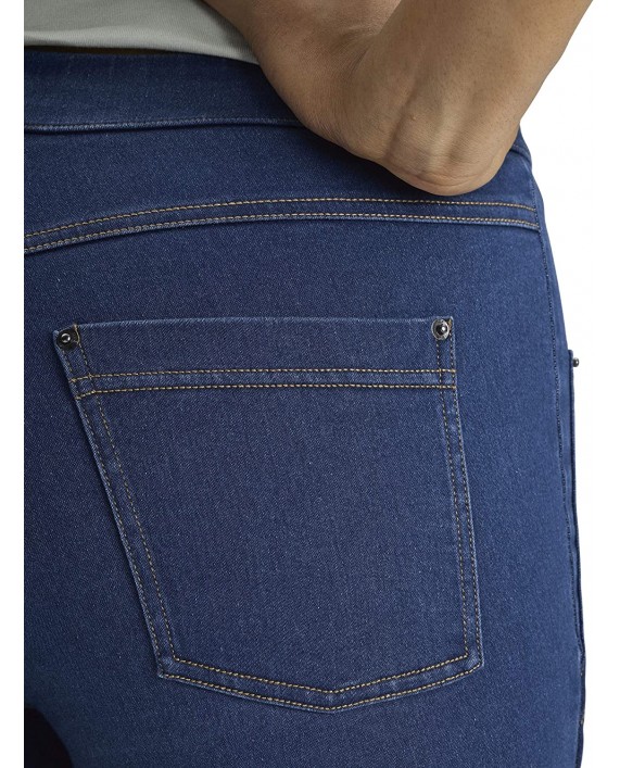 HUE Women's Side Vent Denim Mid-Rise Capri at Women's Jeans store