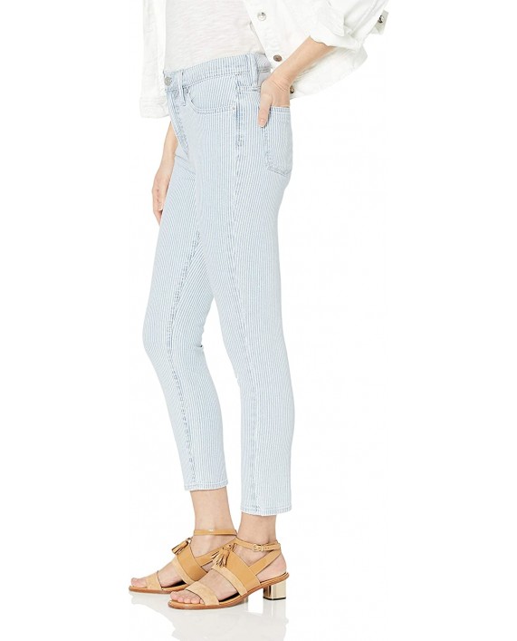 J.Crew Mercantile Women's 9 High-Rise Fine Stripe Skinny Jean at Women's Jeans store