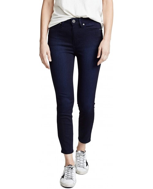 PAIGE Women's Margot High Rise Crop Skinny Jeans at  Women's Jeans store