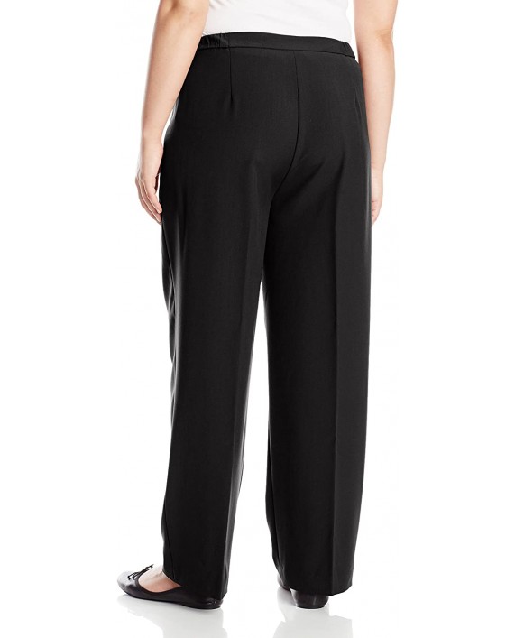 Ruby Rd. Women's Size Plus Flat Front Easy Stretch Pant at Women’s Clothing store