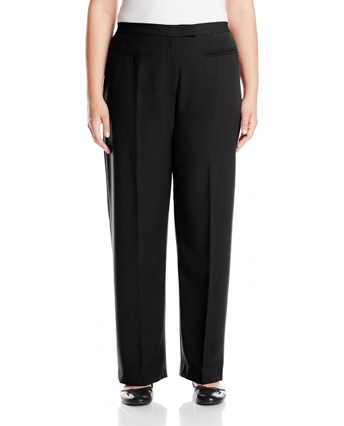 Ruby Rd. Women's Size Plus Flat Front Easy Stretch Pant at  Women’s Clothing store