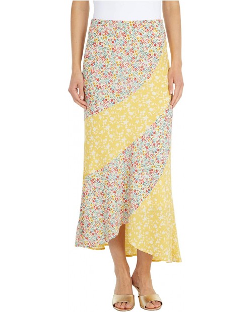 BB DAKOTA Women's Mixed Print Buble Crepe Skirt at  Women’s Clothing store