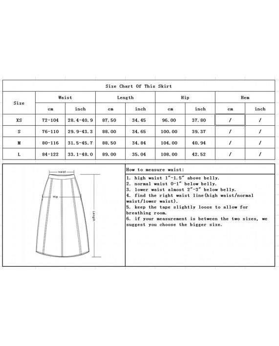 chouyatou Women's Light Drawstring Waist A-Line Side Slit Knitted Maxi Skirt at Women’s Clothing store