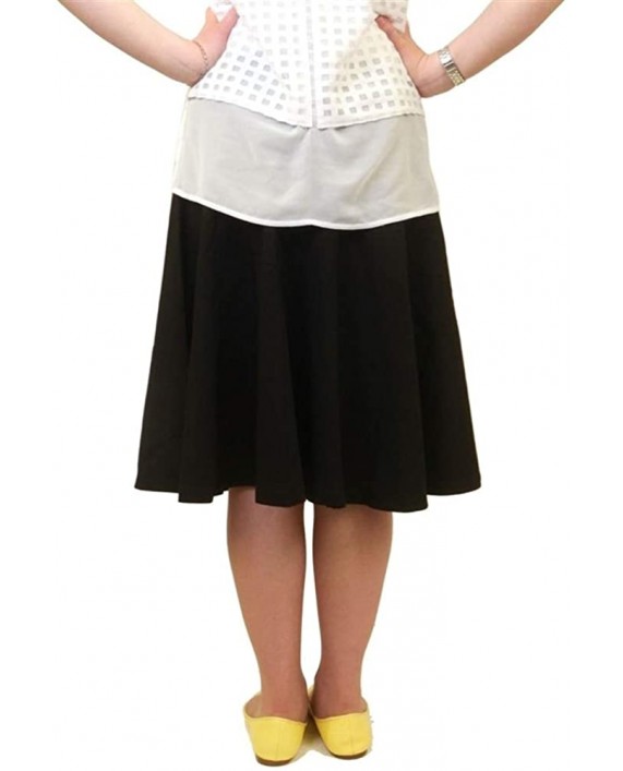 KIKI RIKI Flare Knee Length Women's Panel Skirt Style 40615 at Women’s Clothing store