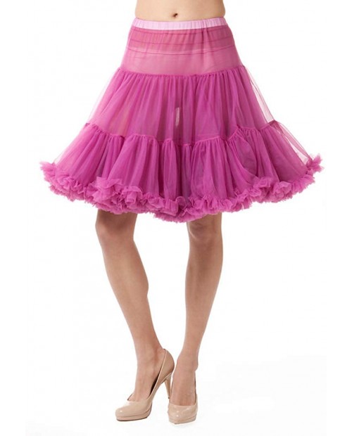 Malco Modes Luxury Vintage Knee-Length Crinoline Jennifer Petticoat Skirt Pettiskirt Adult Tutu for Rockabilly 50s at Women’s Clothing store
