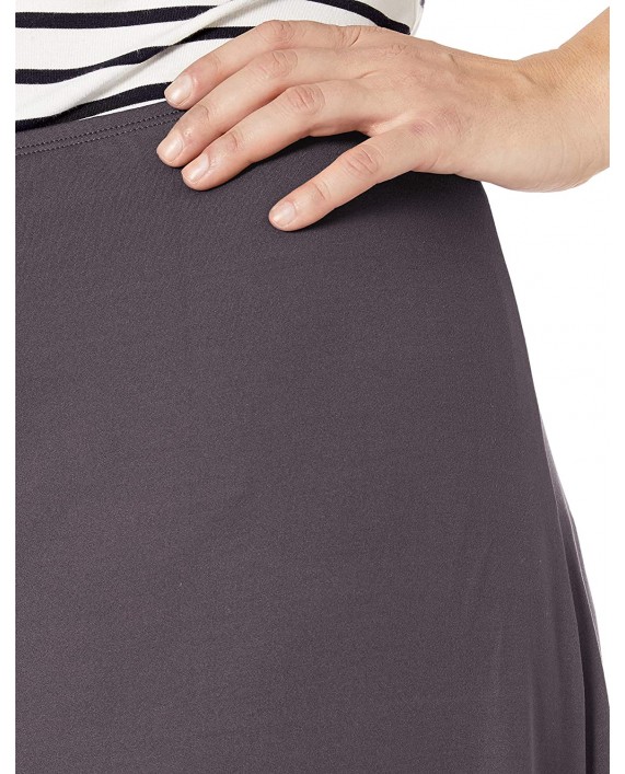 Star Vixen Women's Plus-Size Modest Soft Knit Pull-on Midi-Length Skirt at Women’s Clothing store