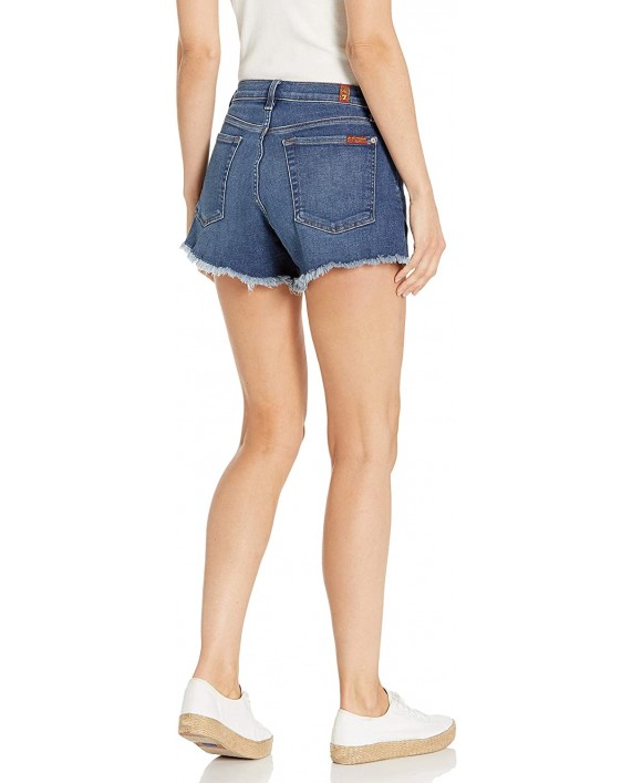 7 For All Mankind Womens Jeans Denim Short at Women’s Clothing store